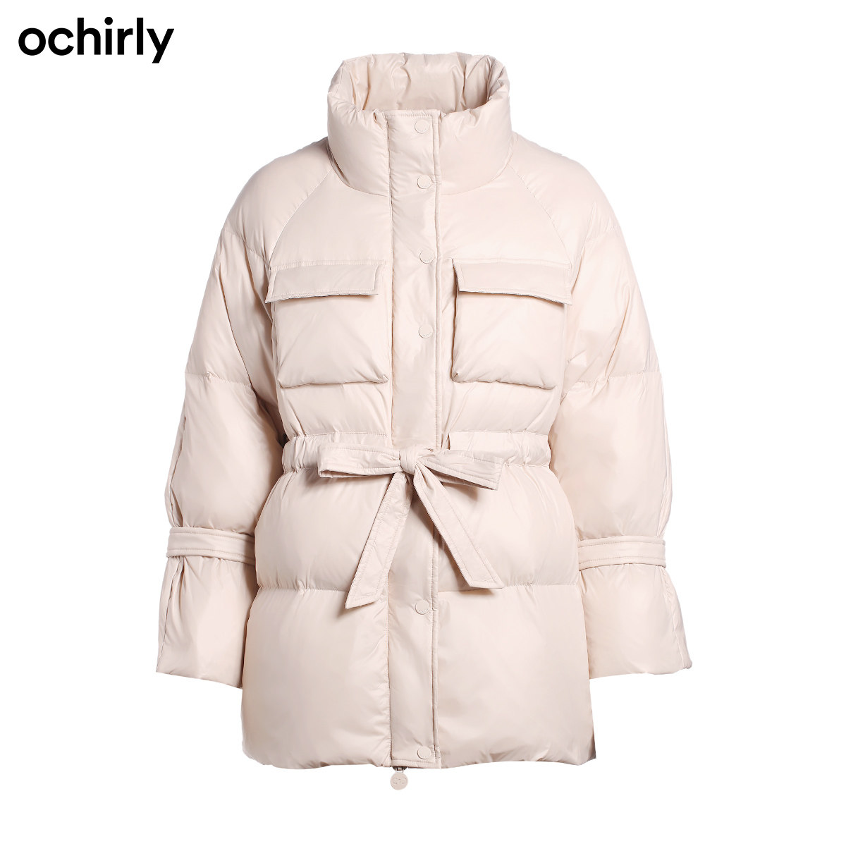 2件9折欧时力2021新款秋冬羽绒服 ochirly羽绒服