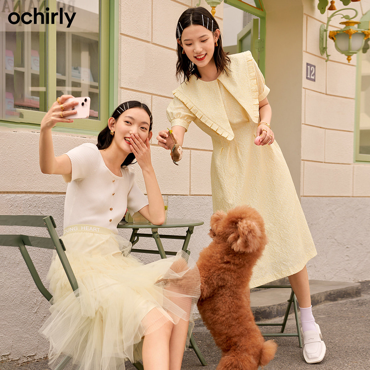 ochirly欧时力2022新款夏装连衣裙 ochirly连衣裙