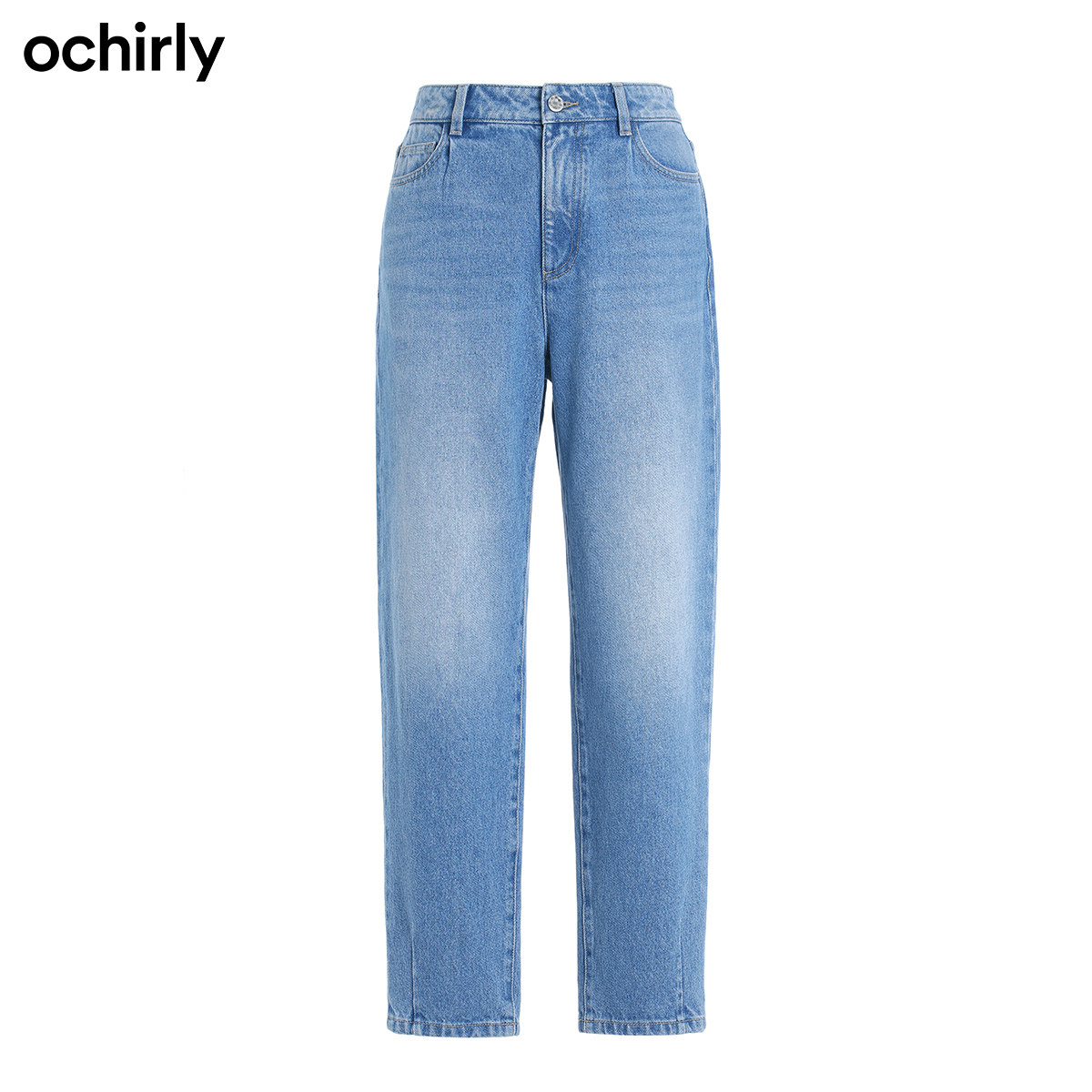 黑标系列欧时力春季新品纯棉牛仔裤 ochirly牛仔裤