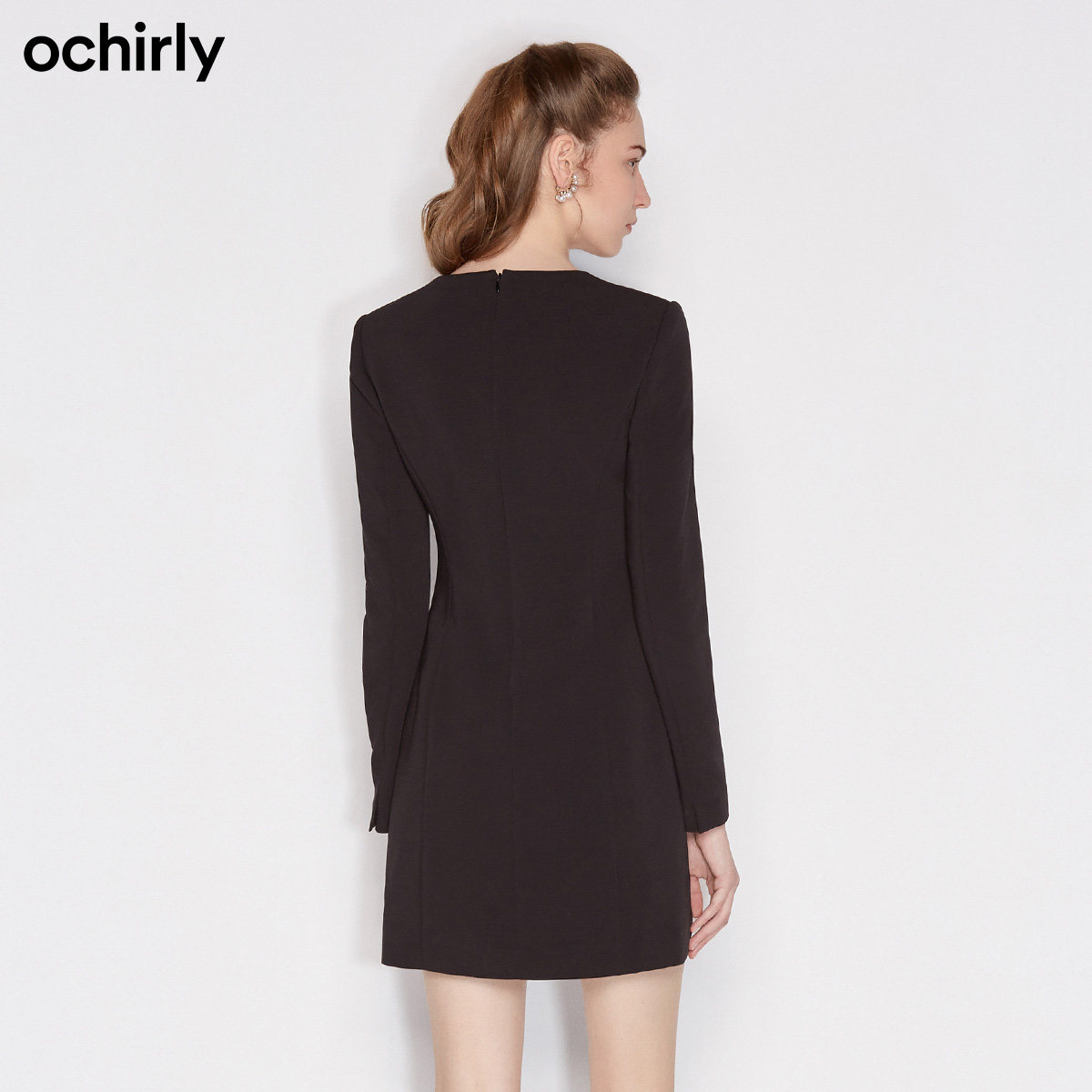 ochirly欧时力春季新品心形连衣裙 ochirly连衣裙