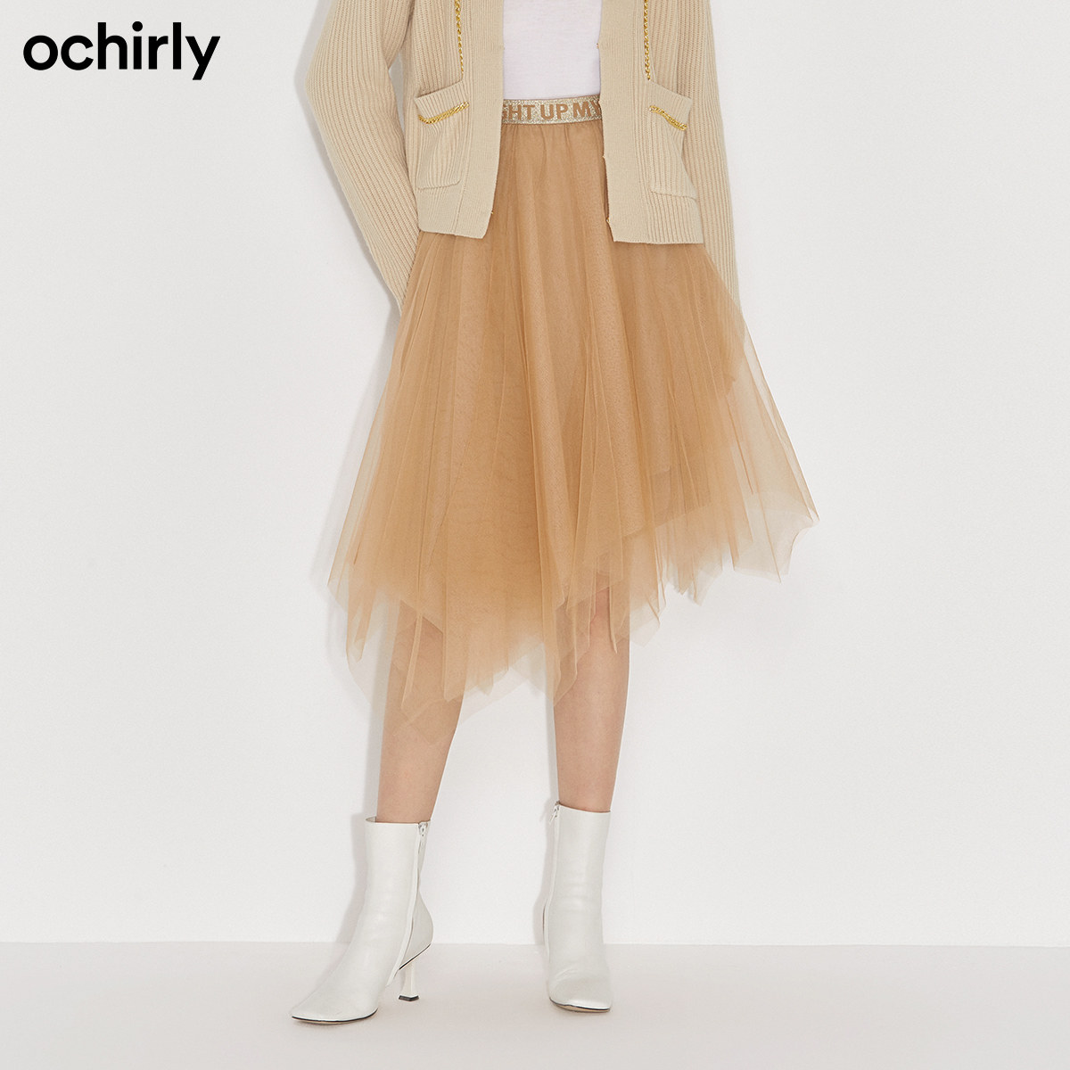 baby明星欧时力2021新款冬装半身裙 ochirly半身裙