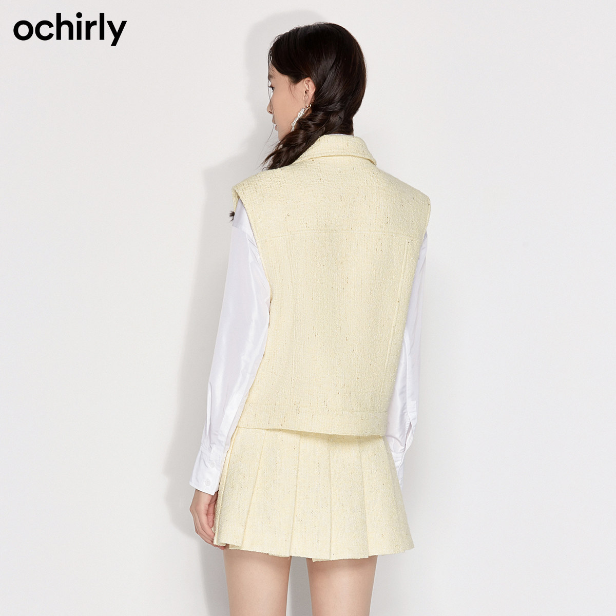 baby同款欧时力2022新款春装配工装 ochirly马夹