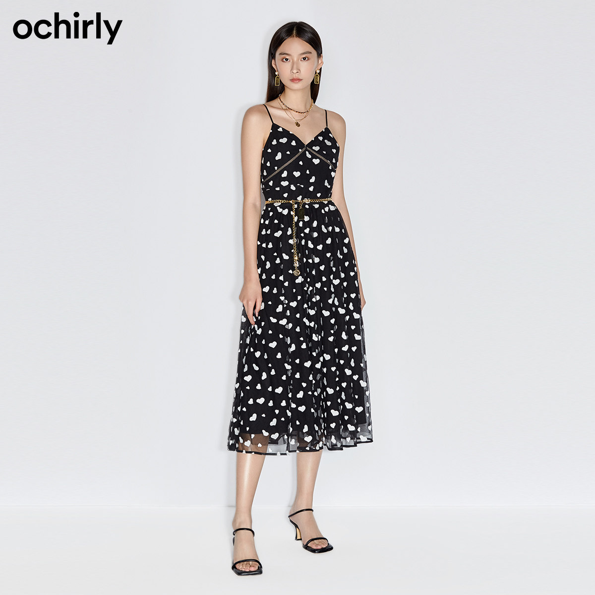 ochirly欧时力2021新款夏装连衣裙 ochirly连衣裙