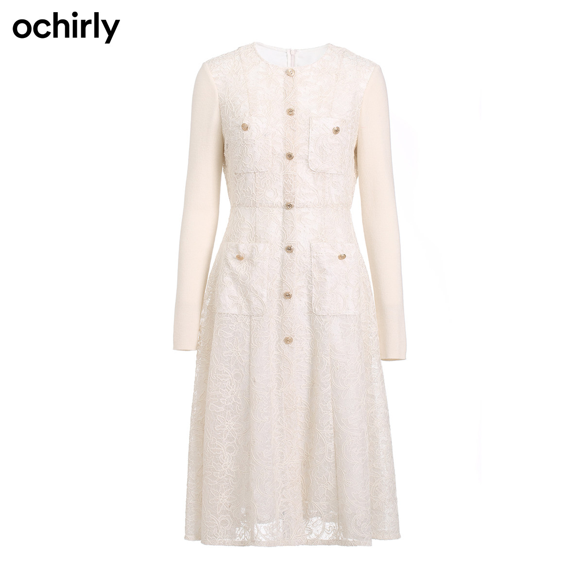 ochirly欧时力2022早春新品连衣裙 ochirly连衣裙