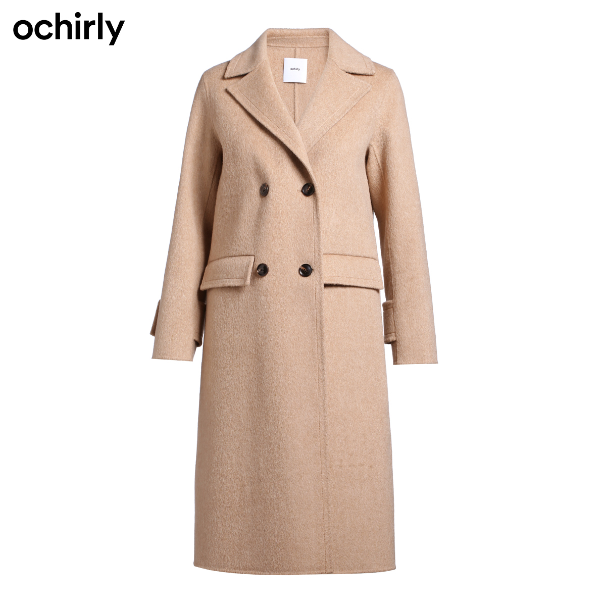 直降欧时力2021新款冬装纯羊毛 ochirly毛呢外套