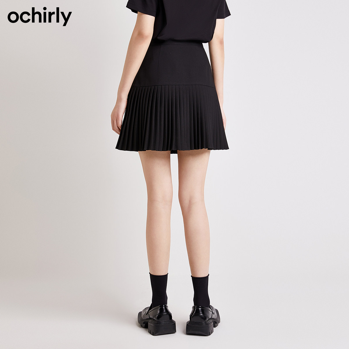 【直降】欧时力2022新款夏装jk半身裙 ochirly半身裙