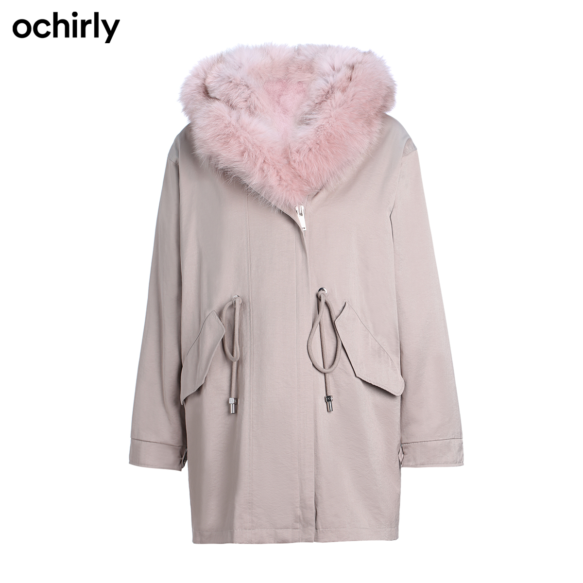 2件9折欧时力1ry404334f ochirly短外套