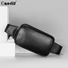 Cowhide work waist bag spring and summer mobile phone bag sports genuine leather