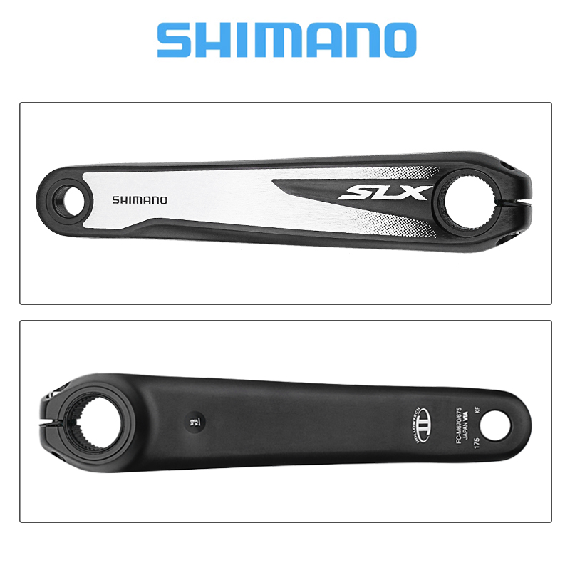 禧玛诺SHIMANO SLX M670牙盘山地自行车10/30速中空一体曲柄齿盘 - 图1