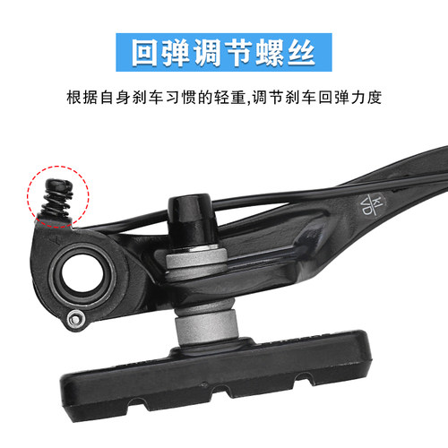 禧玛诺SHIMANO T4000刹把山地自行车铝合金圈刹碟刹V刹车闸把手柄 - 图3