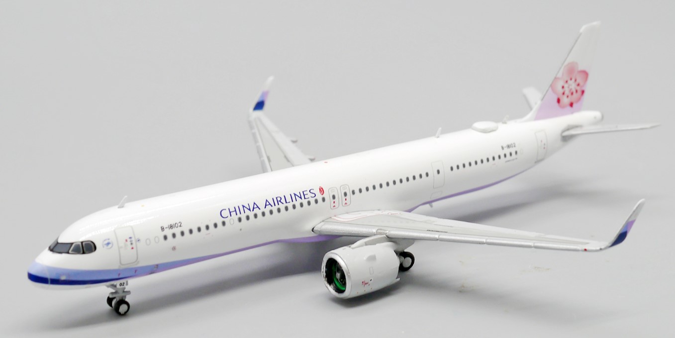 特价 JC Wings 1:400 中华航空 A321Neo B-18102 合金飞机模型 - 图1