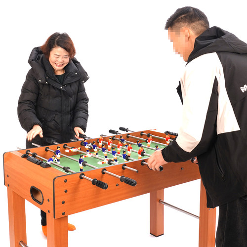 8杆桌上足球机儿童玩具大号亲子娱乐桌面游戏台双人互动足球桌游 - 图1