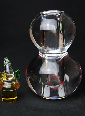 水晶葫芦摆件装饰品家居摆设开业送礼办公桌面