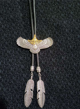 老鹰项链昊泉新款马鞭链男锌合金