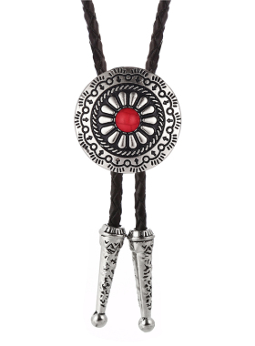 短袖复古原创设计风仿绿松石项链