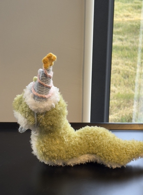 林先叁 蛇年吉祥物公仔2025年新款毛绒玩具可爱卷毛小蛇生肖玩偶