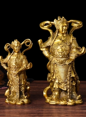 工艺品关公佛像伽蓝韦驮菩萨