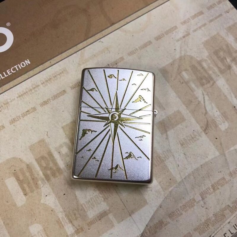 zippo之宝防风打火机正版贝壳爱情海 小熊先生海豚男士礼物送男友