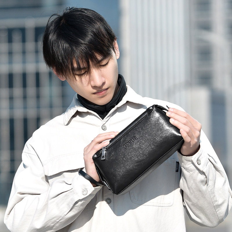 男士手拿包手机包休闲大容量手抓包复古包时尚夹包潮流腋下零钱包,淘宝优惠券,粉丝福利购,淘宝优惠卷