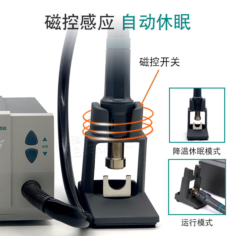 快克 热风枪861dw高频无刷涡流工业级大功率手机维修焊接拆焊台