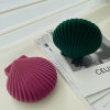 Designed velvet shell jewelry storage box gift