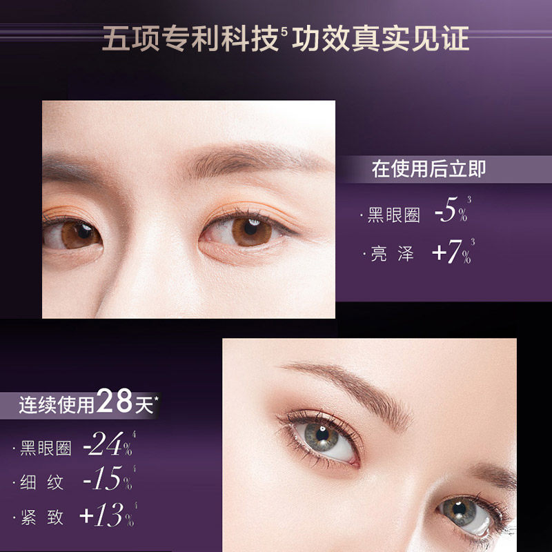 欧莱雅充电淡化细纹淡褪黑眼圈眼霜 顺祺化妆品眼霜