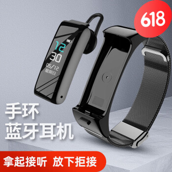 盖恩斯【医疗备案】watch3智能手表蓝牙耳机可通话听歌测心率血压 - 图0