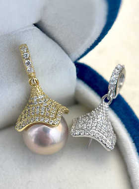 帽盖款DIY时尚圆椭10-14mm空托