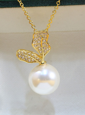 S925纯银爆款萝卜头项坠半成品