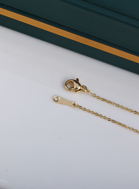 DIY珍珠配件小豆豆项链空托