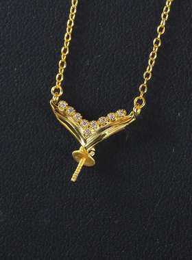 甜美DIY新款时尚吊坠S925纯银