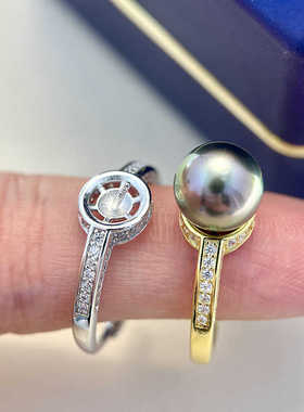 新款DIY戒指空托简约设计