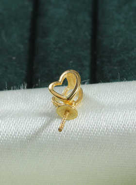 经典款DIY百搭爱心吊坠S925纯银