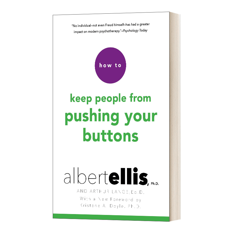 英文原版 How to Keep People from Pushing Your Buttons 如何避免别人触怒你 英文版 进口英语原版书籍 - 图0