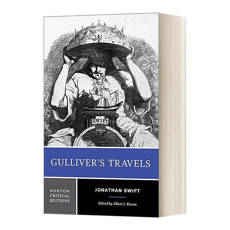 Gulliver's Travels Norton Critical Editions 格列佛游记 诺顿文学解读系列 英文原版文学 进口英语书籍 - 图0