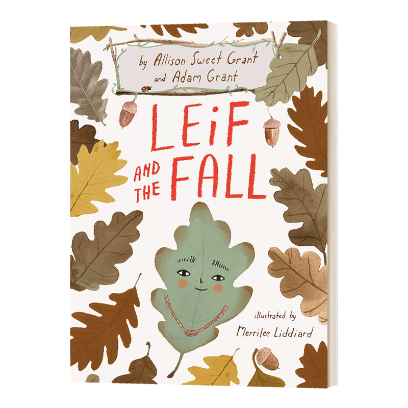 Leif and the Fall 树叶雷弗和秋天 精装 英文原版儿童绘本 关于探险与情感 进口英语书籍