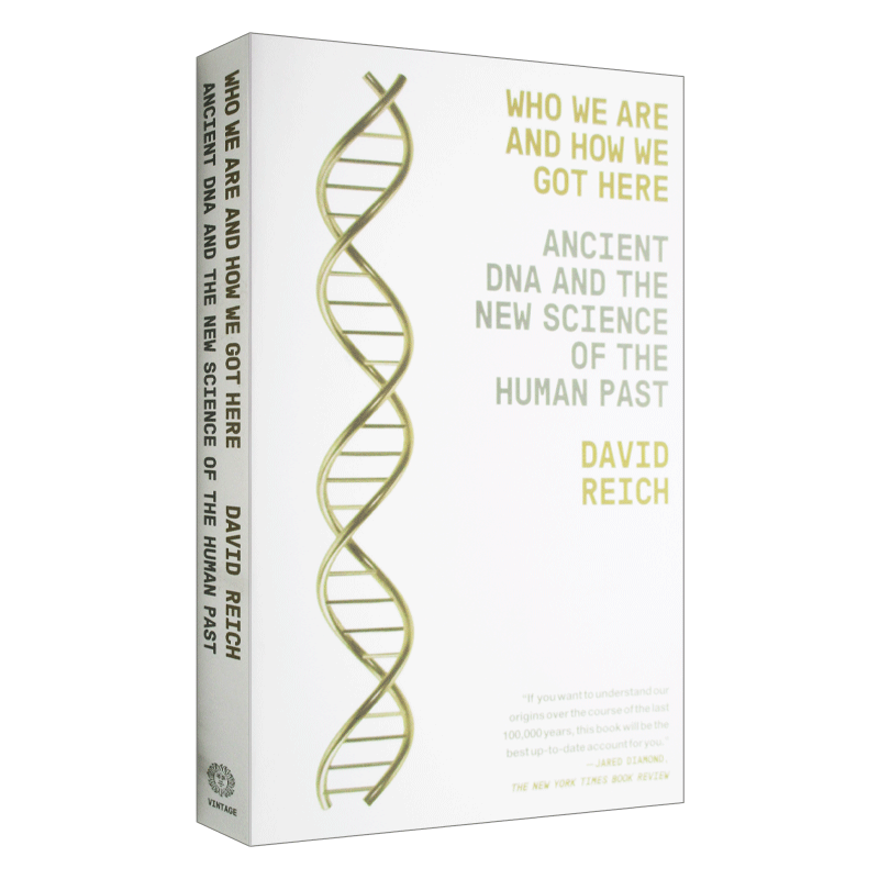 人类起源的故事 我们是谁 我们从哪里来 Who We Are And How We Got Here 英文原版遗传 生物科学读物 DNA 进口英语书籍