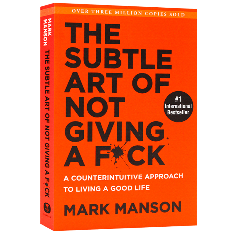 重塑幸福 如何活成你想要的模样 The Subtle Art of Not Giving a F*ck 一本关于希望的书 马克曼森 英文原版励志成功读物 - 图2