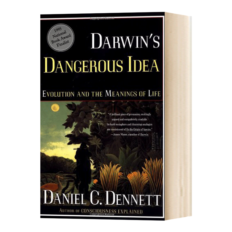 达尔文的危险思想 进化和生命的意义 Darwin's Dangerous Idea Evolution And The Meanings Of Life 英文原版科普读物 进口书籍 - 图0