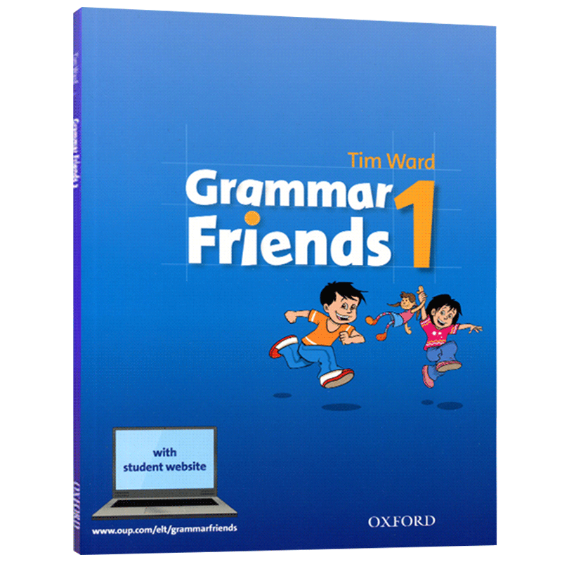 牛津小学英语语法书1 和语法做朋友 Oxford Grammar Friends 1 涵盖剑桥少儿英语考试内容 英文原版小学教辅进口书籍