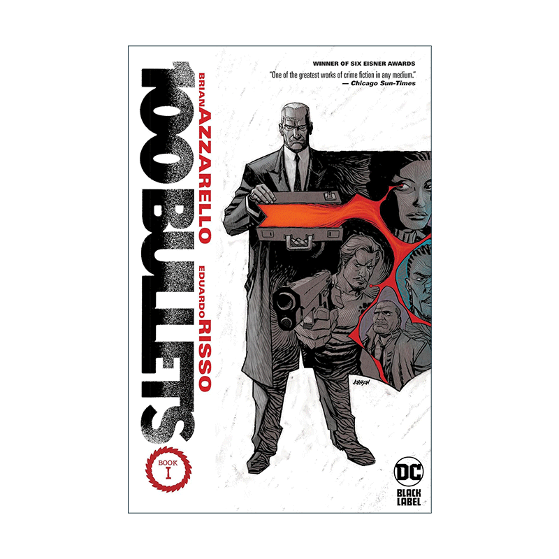 英文原版 100 Bullets Book One 100颗子弹 卷一 2024新版 DC漫画 布莱恩·阿扎瑞罗 英文版 进口英语原版书籍