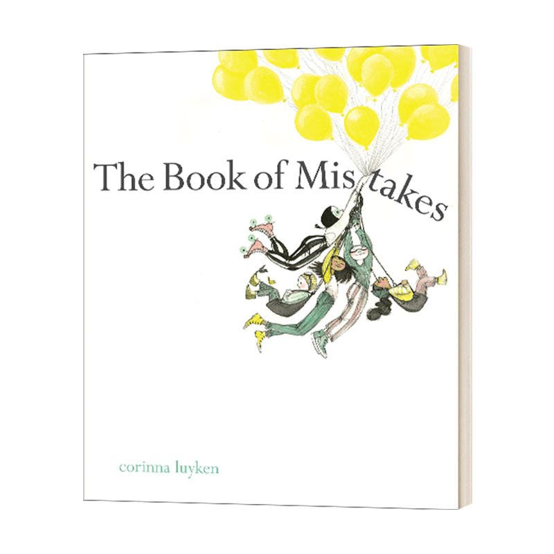 The Book of Mistakes 错误之书 精装 英文原版儿童绘本 进口英语书籍 - 图0