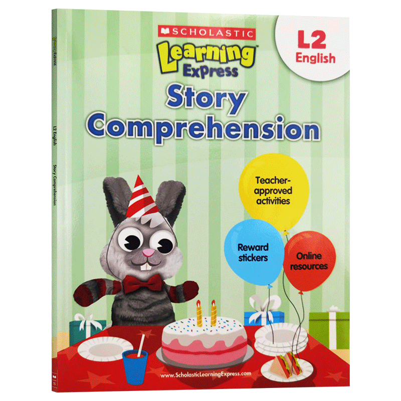 学乐学习列车系列练习册L2 故事类阅读理解 Scholastic Learning Express L2 Story Comprehension 英文原版小学二年级英语教材