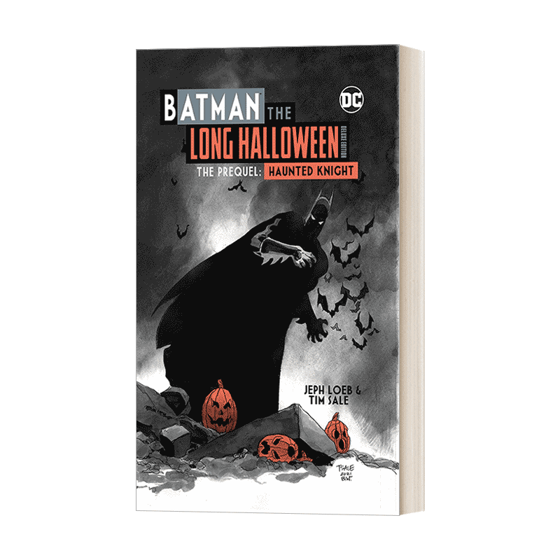英文原版 Batman The Long Halloween Haunted Knight Deluxe Edition 蝙蝠侠 漫长的万圣节 DC漫画 精装豪华收藏版英文版进口书 - 图0