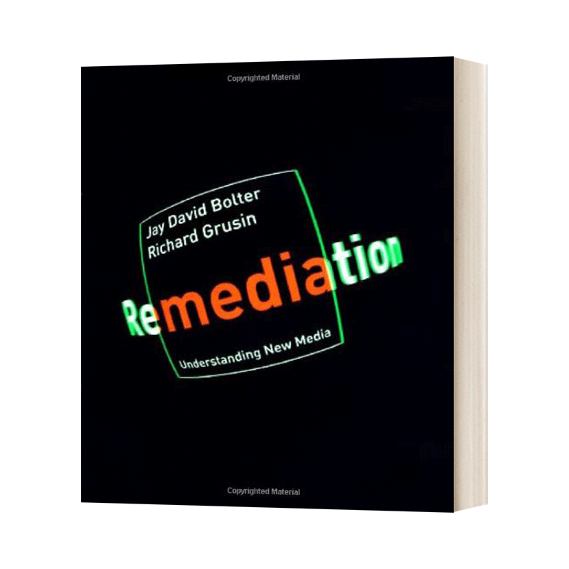 Remediation Understanding New Media 补救 了解新媒体 英文原版哲学读物 进口英语书籍 - 图0