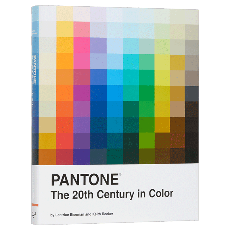 潘通经典配色图鉴 色彩中的100年 精装  Pantone 20th Century in Color 英文原版艺术设计时尚配色 Chronicle Books - 图0