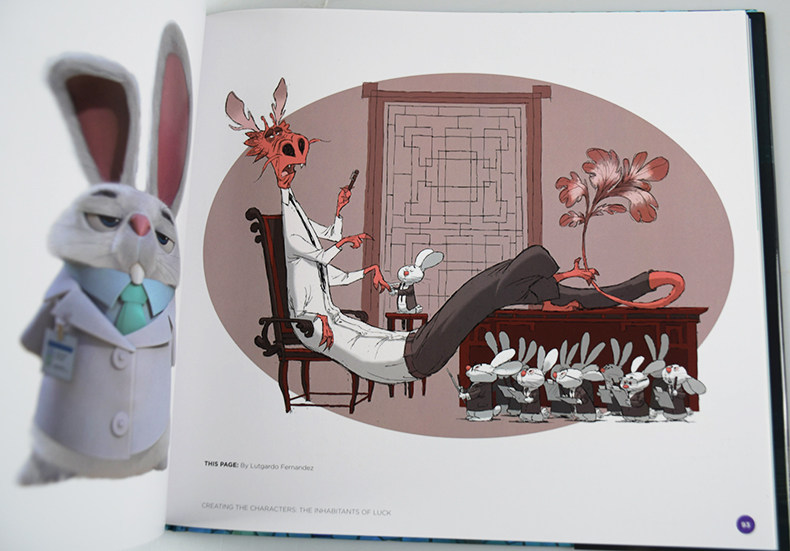 开运奇遇记 动画电影艺术设定集 精装 The Art and Making of Luck Apple TV+动画电影 英文原版影视艺术 进口英语书籍