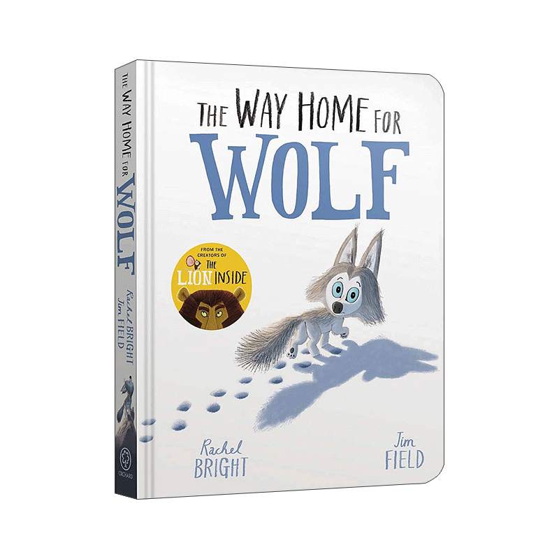 The Way Home for Wolf Board Book狼回家的路纸板书-图0