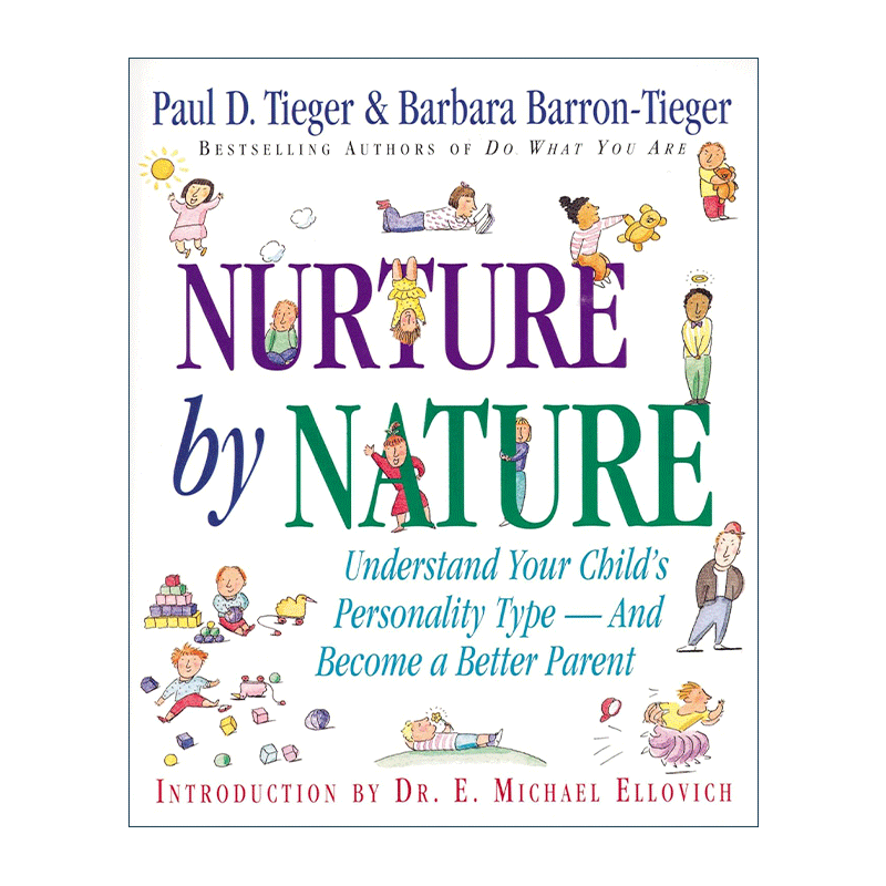 英文原版 Nurture by Nature 自然培育了解孩子的性格类型 成为一个更好的父母 英文版 进口英语原版书籍