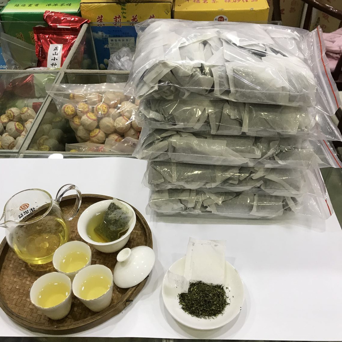 500包 饭店专用茶酒店用茶餐饮用茶宾馆用茶叶铁观音袋泡茶叶小包